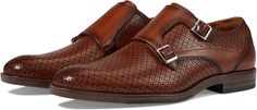 Оксфорды Stacy Adams Arthur Double Monk Strap, цвет Cognac