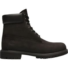 Водонепроницаемые ботинки Premium 6 дюймов на шнуровке Timberland, черный