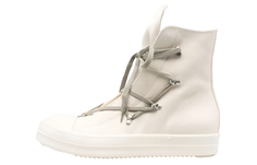 Обувь для образа жизни Мужская с высоким берцем Белого цвета Rick Owens Drkshdw