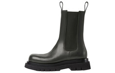 Ботинки челси мужские Tire темно-зеленые Bottega Veneta