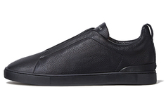 Кроссовки для скейтбординга Triple Stitch мужские низкие черные Zegna