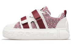 Кроссовки palladium Skate Skateboarding Shoes Men, бордовый/белый