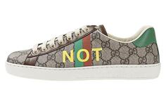 Кроссовки GUCCI Fake/Not Print Ace Sneakers