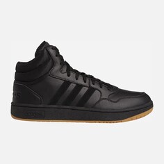 Мужские туфли-обручи 3 0 середина классика винтаж Adidas, черный