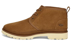 Зимние ботинки мужские каштановые Ugg