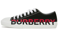 Мужские кеды Burberry, черный/красный