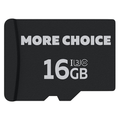 Карта памяти SDHC Micro More Choice MC16 Black White MC16 Black White