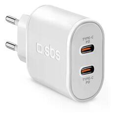 Сетевое зарядное устройство USB SBS TETRPD20CCW TETRPD20CCW