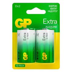 Батарея GP Extra G-Tech D (LR20) 2шт. GP13AXA21-2CRSBC2 Extra G-Tech D (LR20) 2шт. GP13AXA21-2CRSBC2