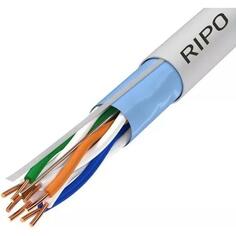 Кабель для компьютера RIPO витая пара LAN FTP4 CAT5E 24AWG CCA 25 м витая пара LAN FTP4 CAT5E 24AWG CCA 25 м