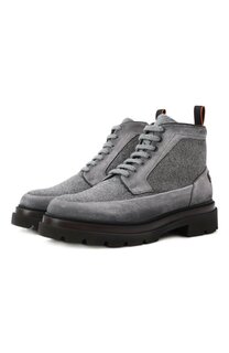Комбинированные ботинки Santoni