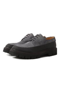Замшевые дерби Kiton
