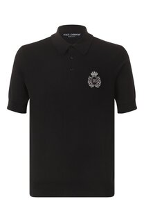 Хлопковое поло Dolce & Gabbana
