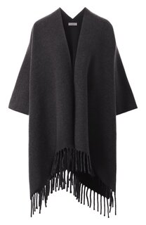 Пончо из шерсти и кашемира Brunello Cucinelli