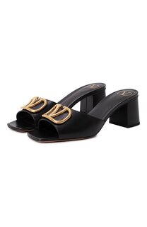Кожаные мюли VLogo Valentino