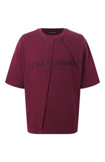 Хлопковая футболка Dolce & Gabbana