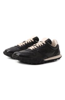 Кожаные кроссовки Moon Jil Sander