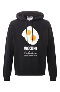 Хлопковое худи Moschino