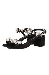 Текстильные босоножки Keira 60 Dolce & Gabbana