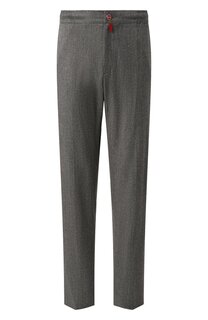 Брюки из шерсти и кашемира Kiton