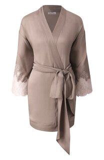 Шелковый халат Carine Gilson
