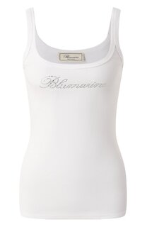 Хлопковая майка Blumarine