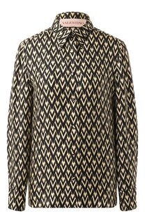 Атласная рубашка Valentino