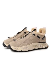 Замшевые кроссовки Crossd Premiata