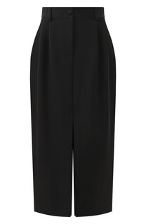 Юбка из шерсти и шелка Dolce & Gabbana