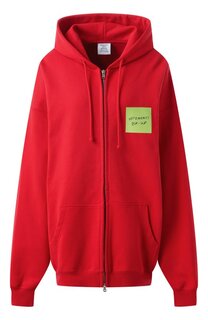 Хлопковая толстовка VETEMENTS