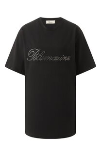 Хлопковая футболка Blumarine