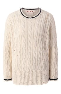 Хлопковый свитер Marni