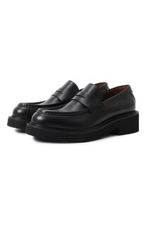 Кожаные пенни-лоферы Valentino