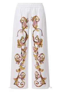Хлопковые брюки Versace Jeans Couture