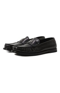 Кожаные лоферы City Dolce & Gabbana