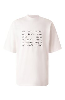 Хлопковая футболка VETEMENTS
