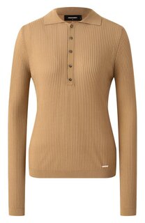 Поло из вискозы Dsquared2