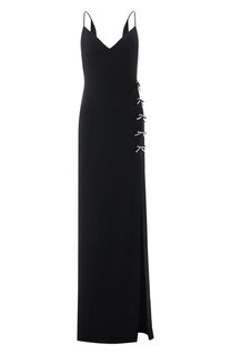 Платье с отделкой стразами Elie Saab
