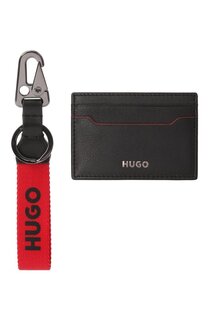 Набор из картхолдера и брелока HUGO