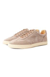 Замшевые кеды Hybrid Brunello Cucinelli
