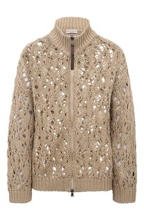 Хлопковый кардиган Brunello Cucinelli