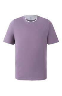 Хлопковая футболка Brunello Cucinelli