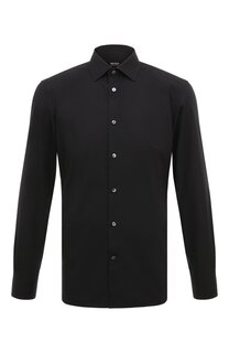 Хлопковая сорочка Zegna