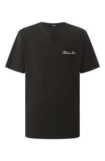 Хлопковая футболка Balmain