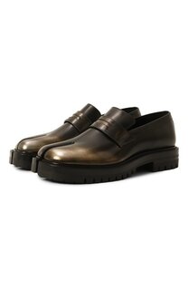 Кожаные пенни-лоферы Tabi Maison Margiela