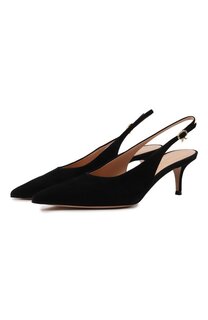 Замшевые туфли Ribbon 55 Gianvito Rossi