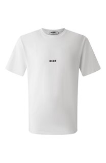 Хлопковая футболка MSGM