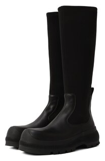 Комбинированные сапоги Jil Sander