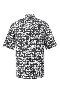 Хлопковая рубашка VETEMENTS