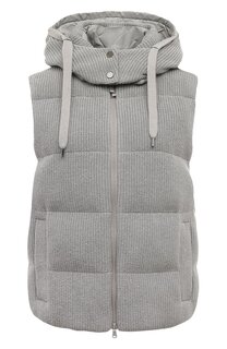 Утепленный жилет Brunello Cucinelli